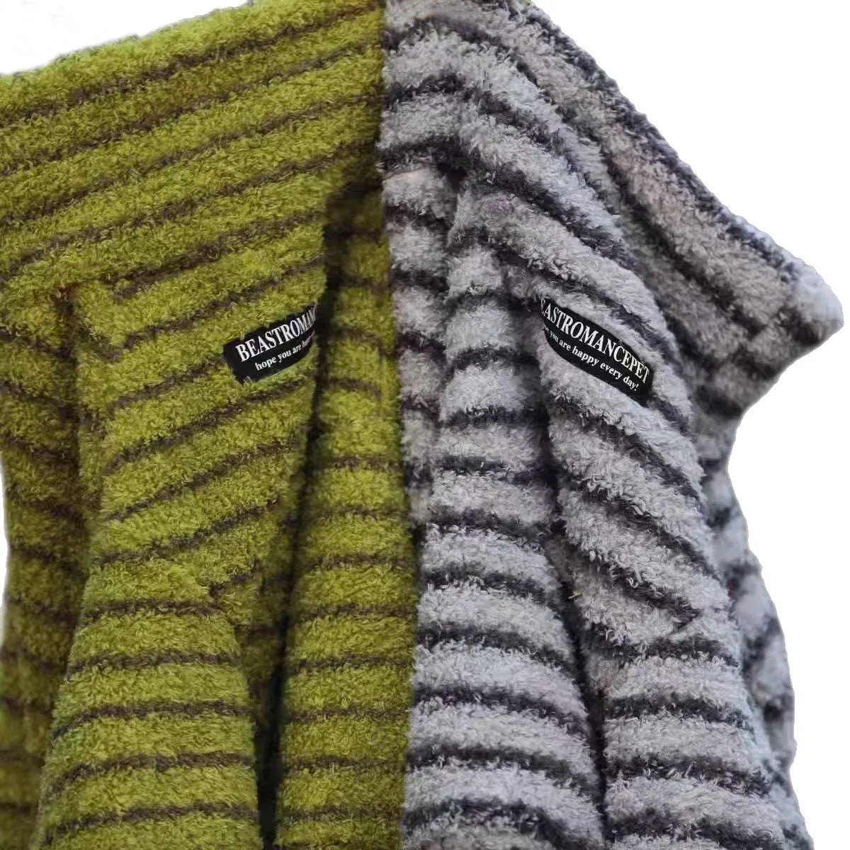 Striped Turtleneck Dog Sweater