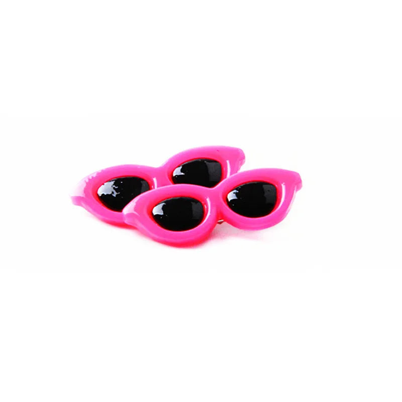 Heart Sunglasses Pet Hairpin