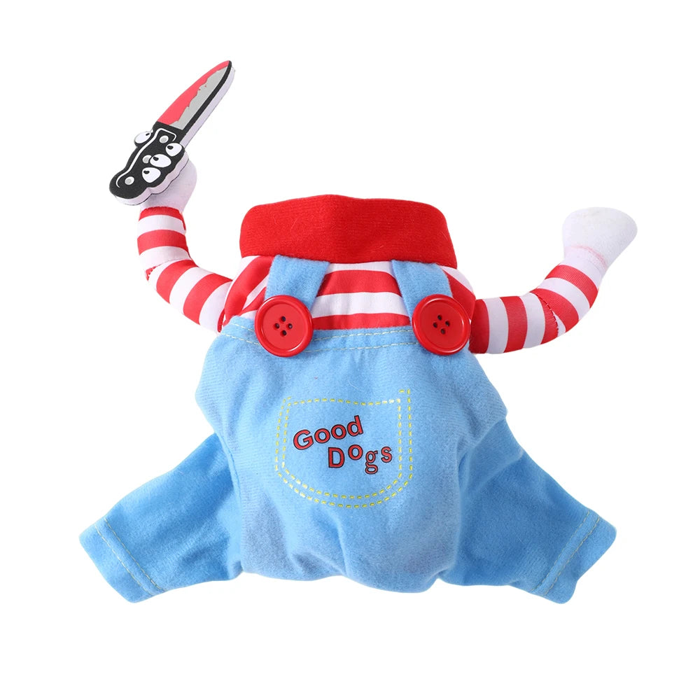 Striped Halloween Dog Costume