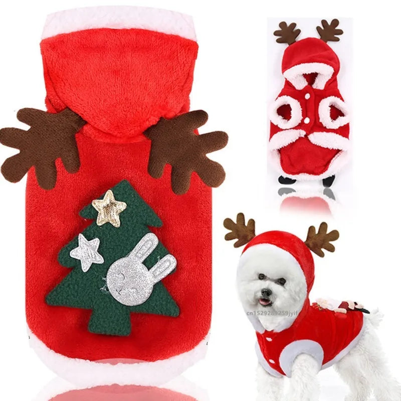 Santa Holiday Pet Costume