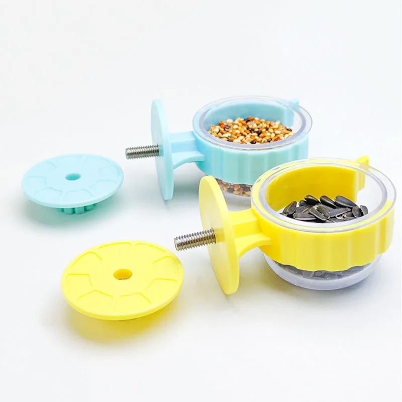 Detachable Parrot Feeding Bowl