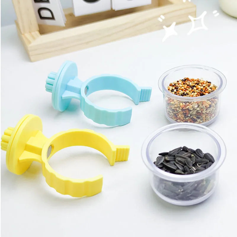 Detachable Parrot Feeding Bowl