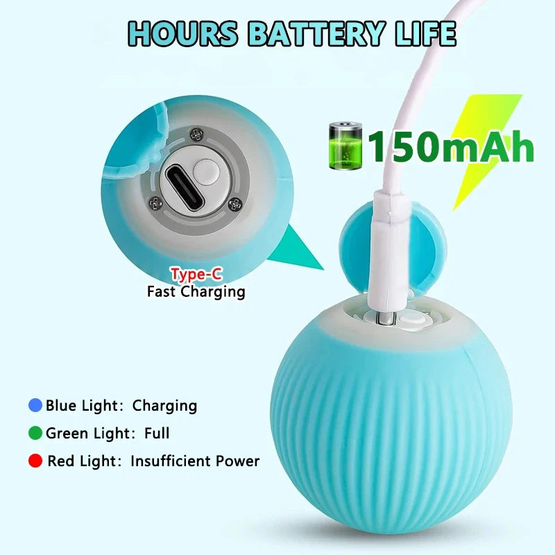 Smart Silicone Cat Ball