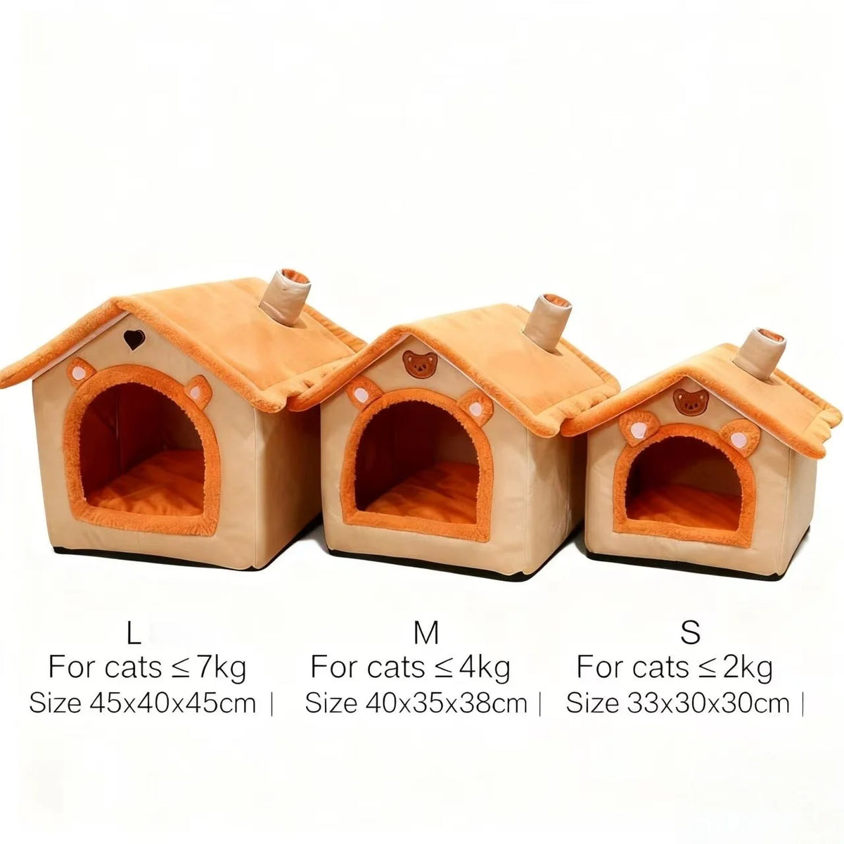 Washable House Pet Bed