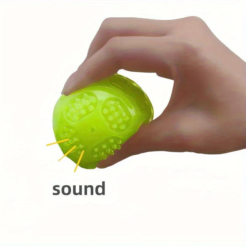Glow Squeaky Chew Ball