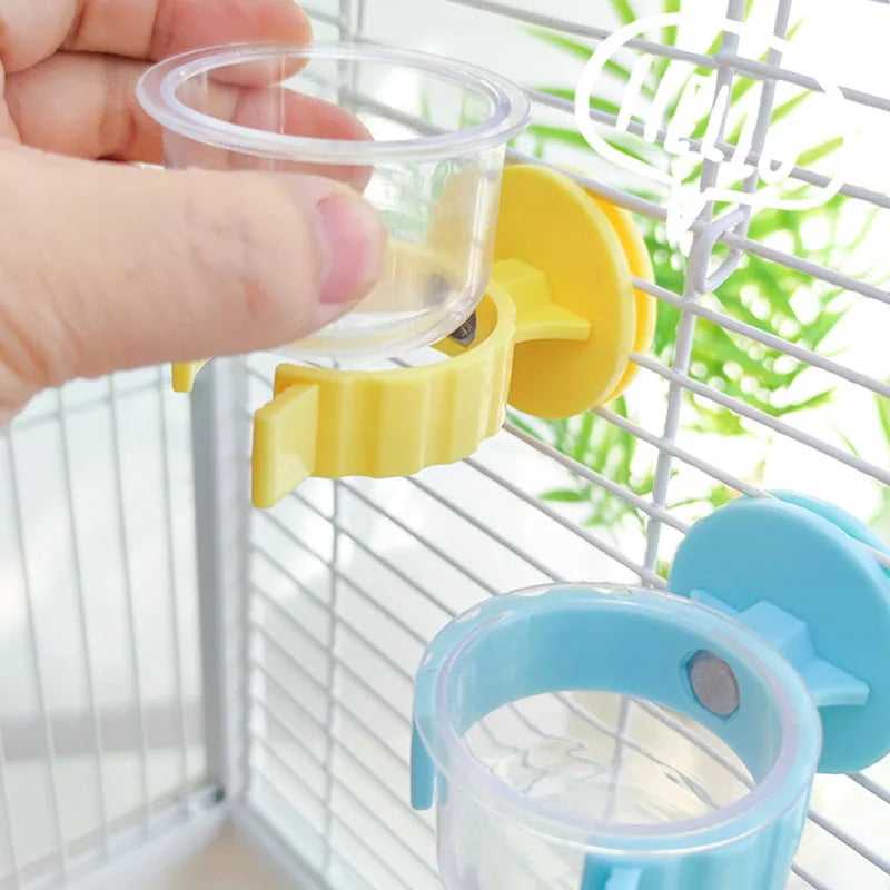 Detachable Parrot Feeding Bowl