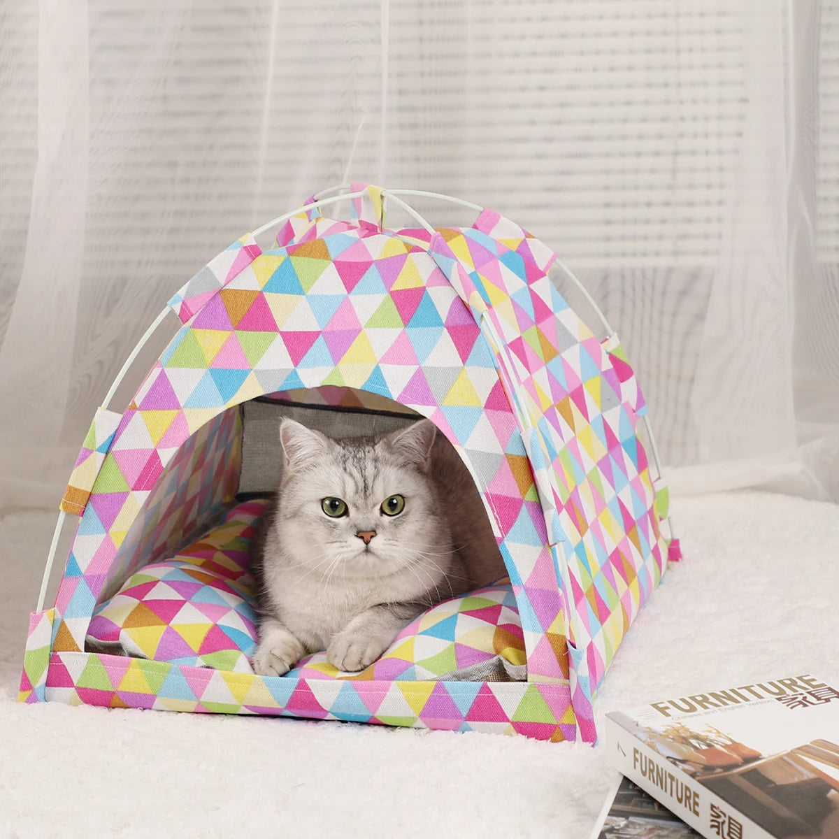 Breathable Winter Cat Tent