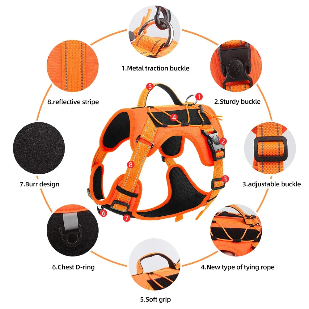 Reflective No Pull Harness