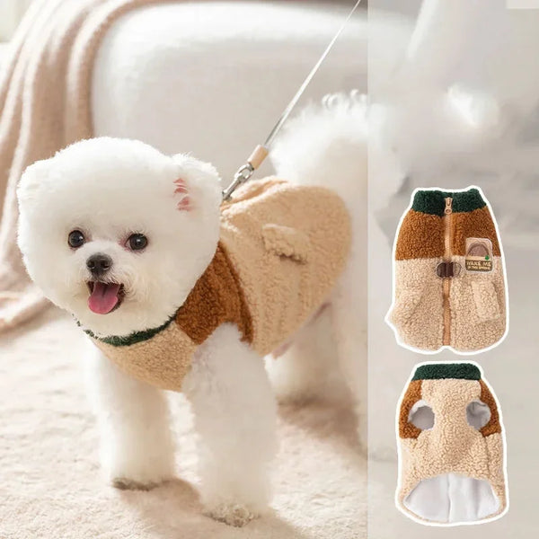 Brown Winter Puppy Cardigan