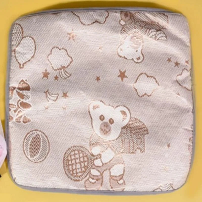 Velvet Semi-Enclosed Cat Tent