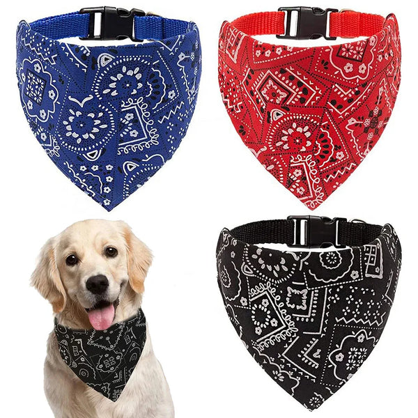 Adjustable Bandana Dog Collar
