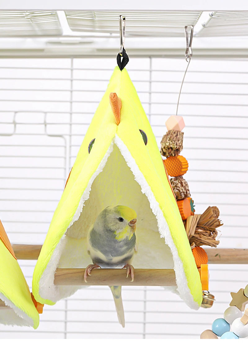 Soft Plush Bird Hammock