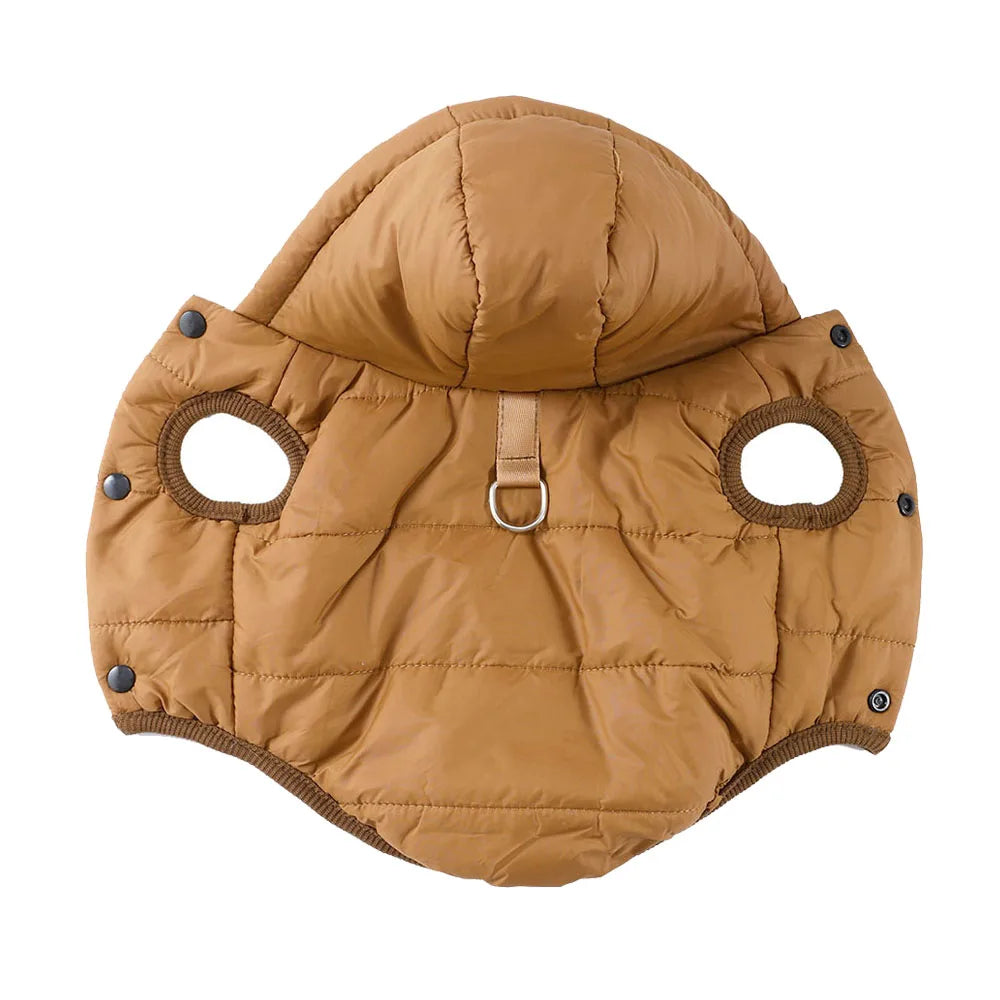 Windproof Fleece Pet Hoodie