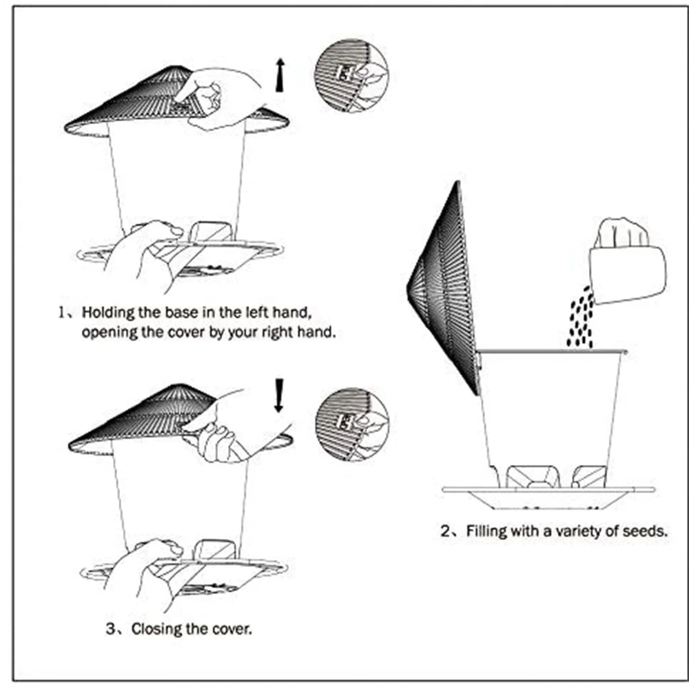 Hanging Peanut Bird Feeder