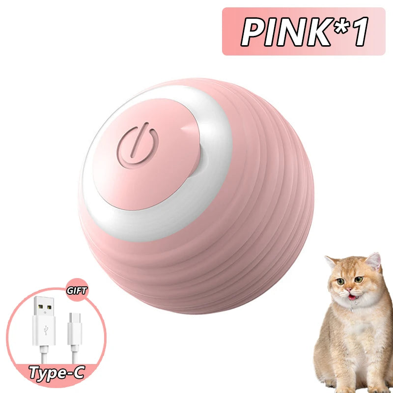 Smart Silicone Cat Ball