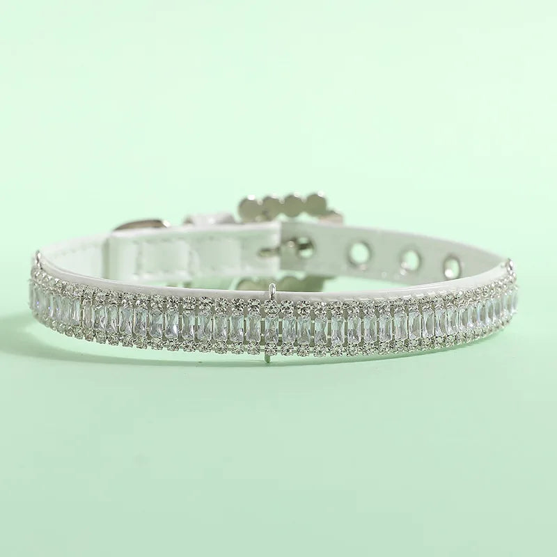 Jeweled Pearl Cat Collar
