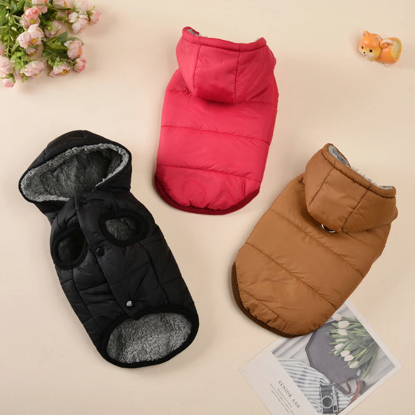 Windproof Fleece Pet Hoodie