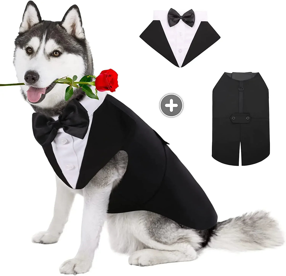 Formal Dog Tuxedo Shirt
