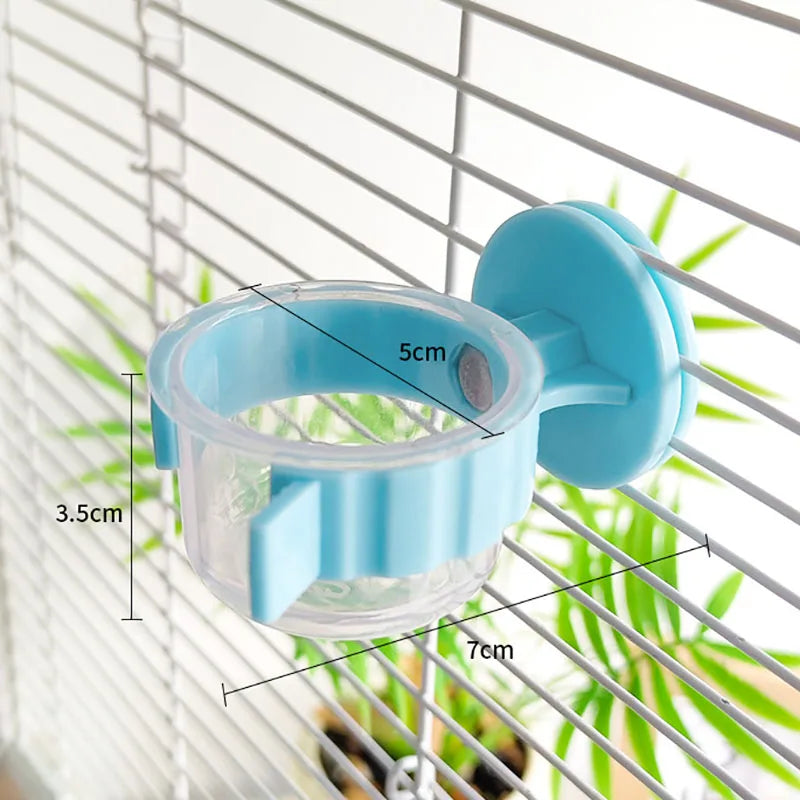 Detachable Parrot Feeding Bowl