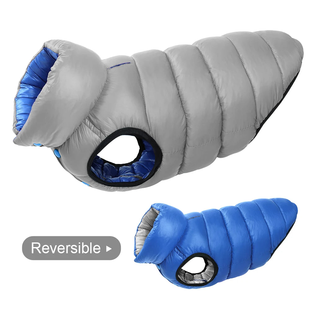 Reversible Waterproof Dog Jacket