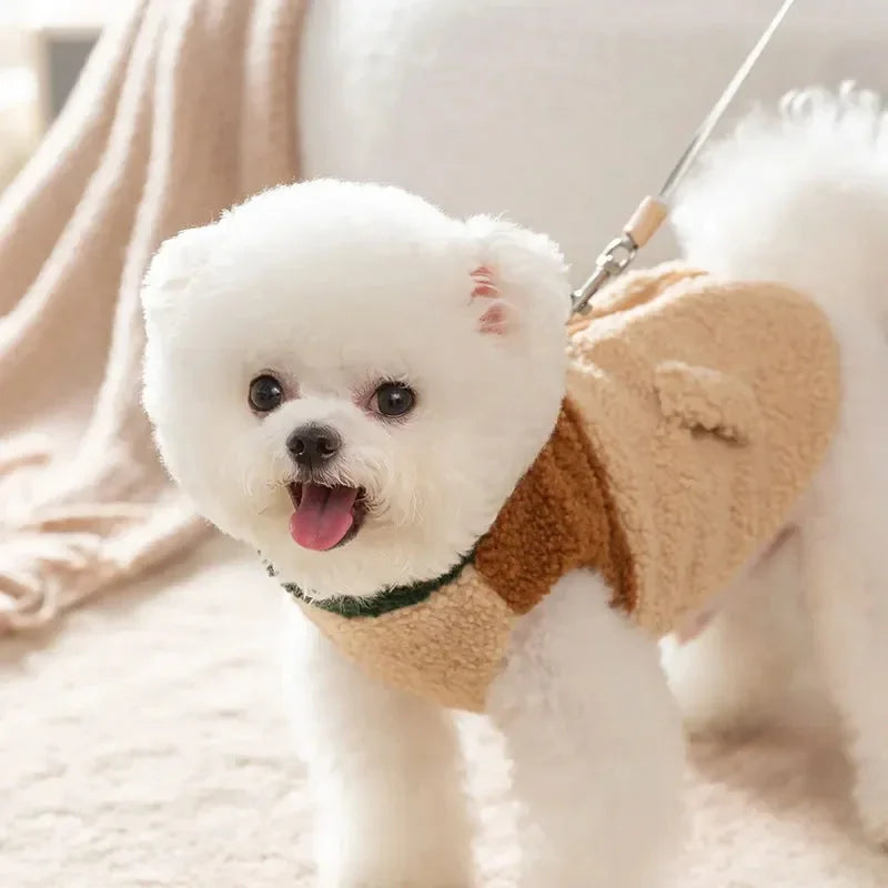 Brown Winter Puppy Cardigan