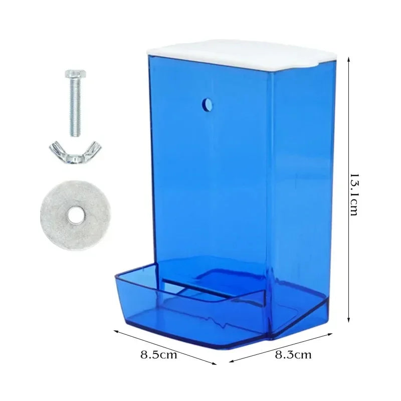 Anti-Splash Parakeet Feeder Box