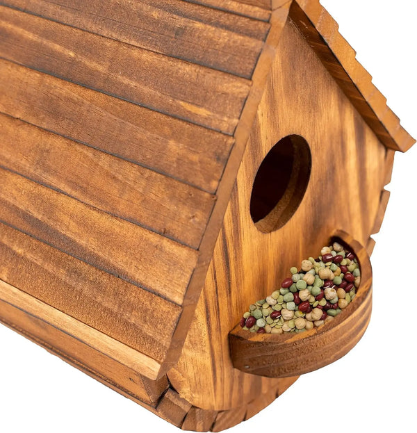 Outdoor Wooden Bird House