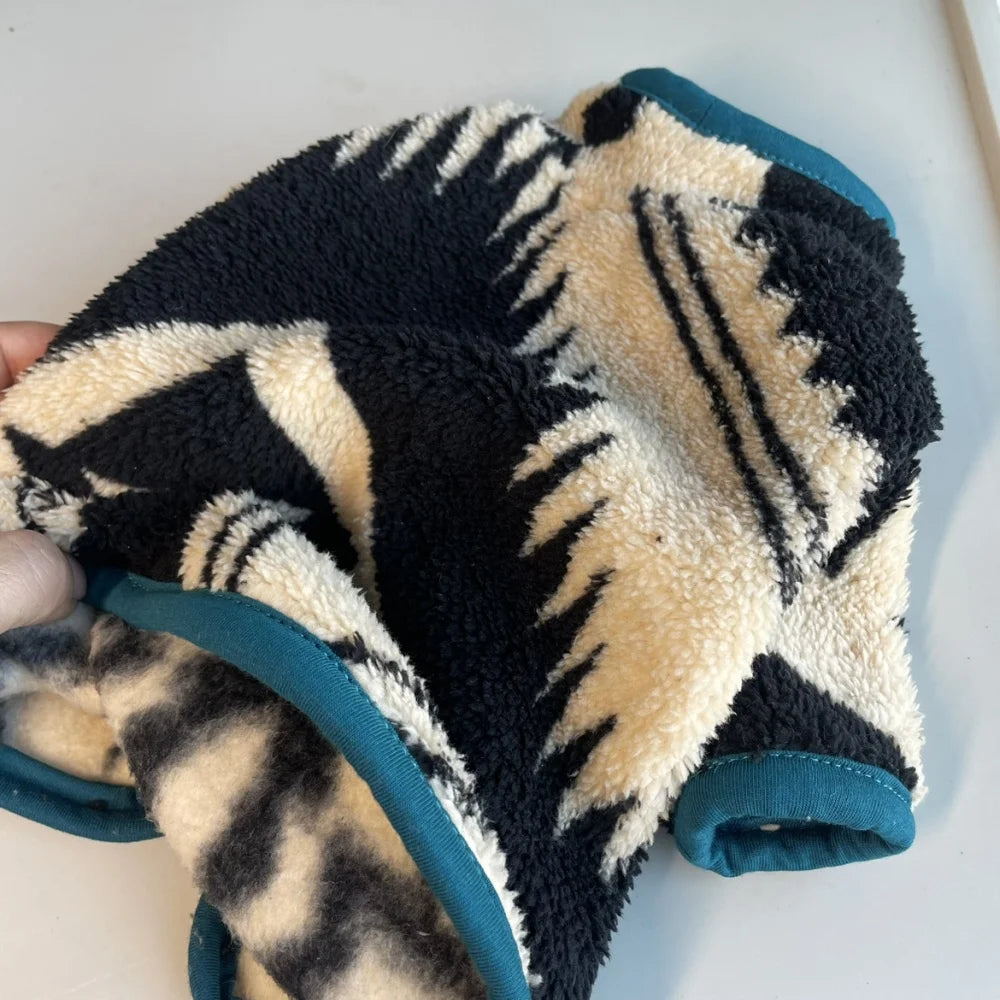 Velvet Sphynx Zipper Sweater