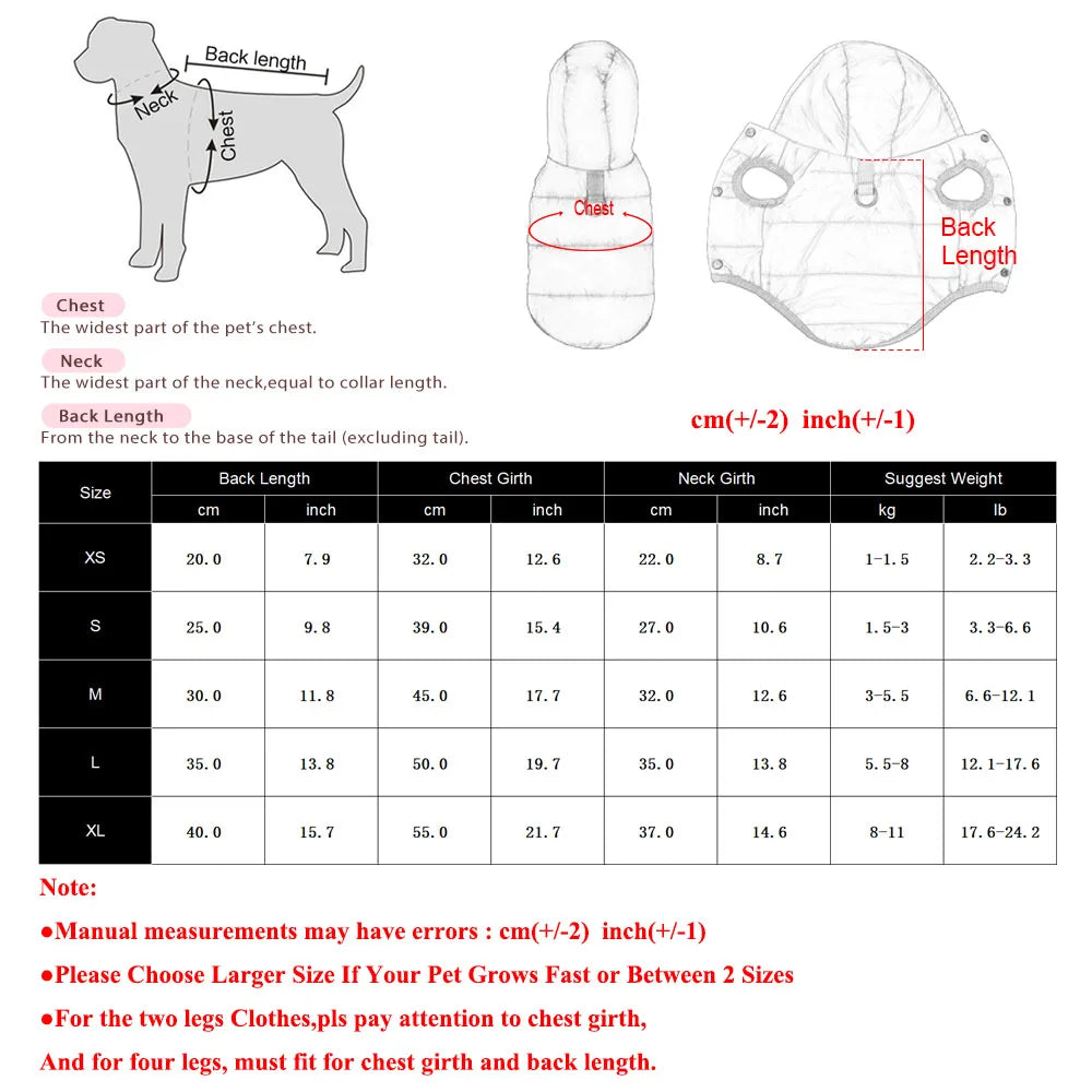 Windproof Fleece Pet Hoodie