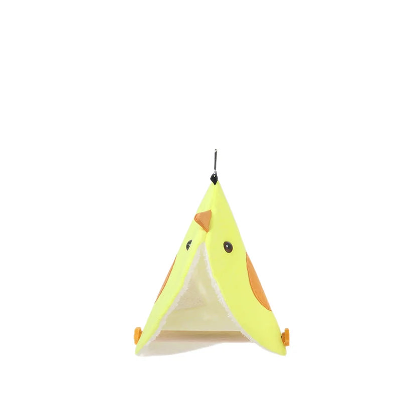 Soft Plush Bird Hammock