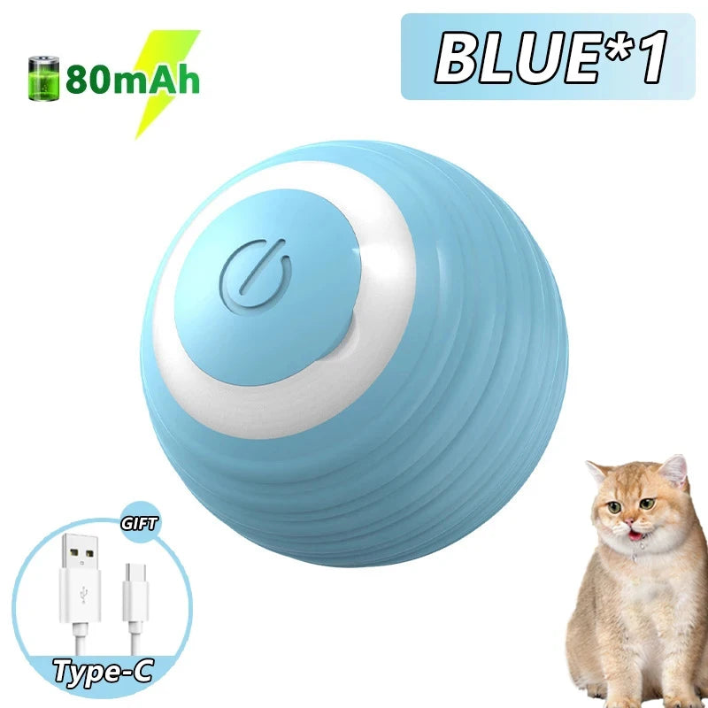 Smart Silicone Cat Ball