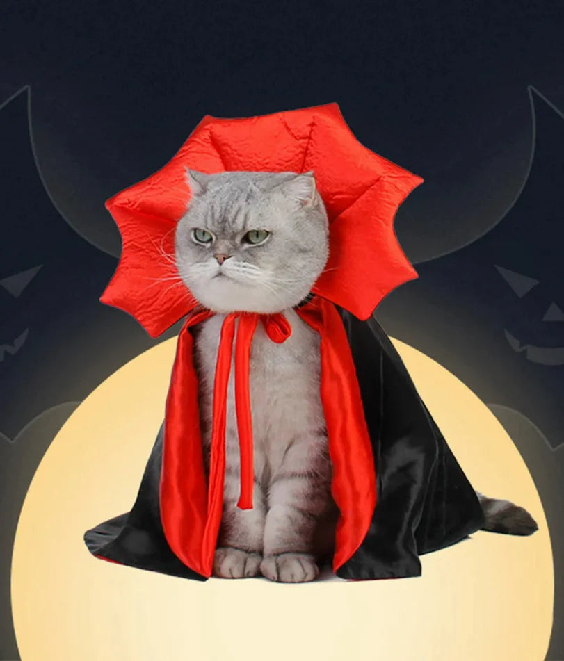 Vampire Halloween Pet Cloak