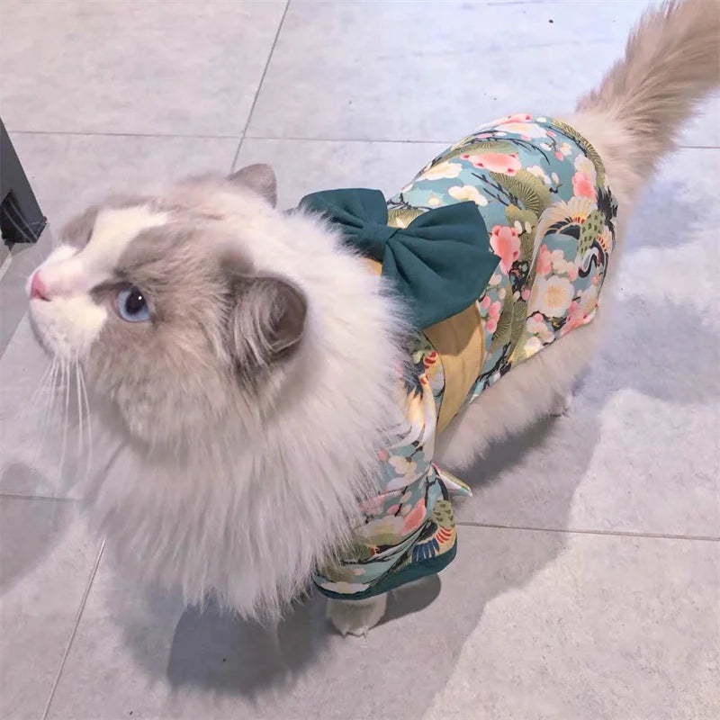 Japanese Bow Kimono Coat